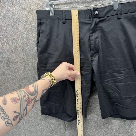 Polo Ralph Lauren Shorts Mens 36 Black Performance Stretch Chino Classic Fit - Picture 7 of 12